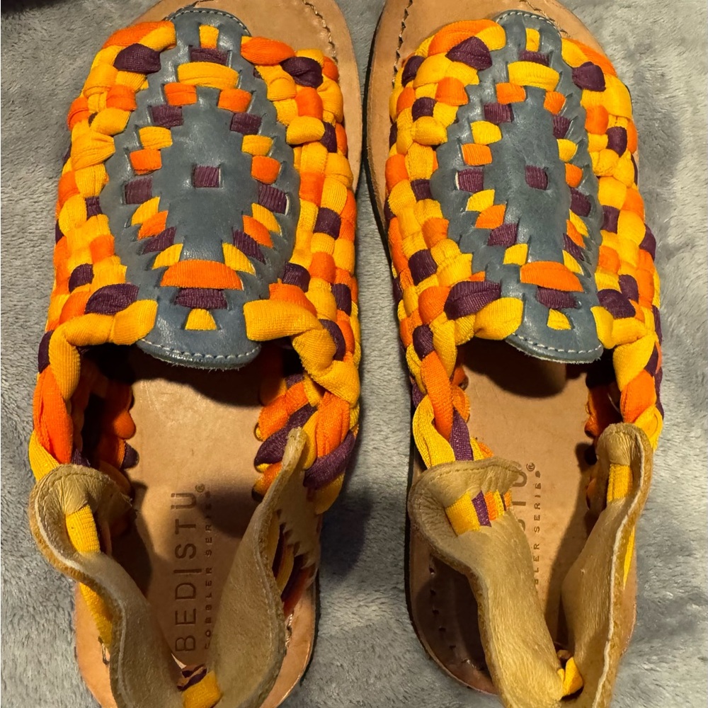 Bed Stu Multicolor Madrina Huarache Sandals - like new - Picture 8 of 11